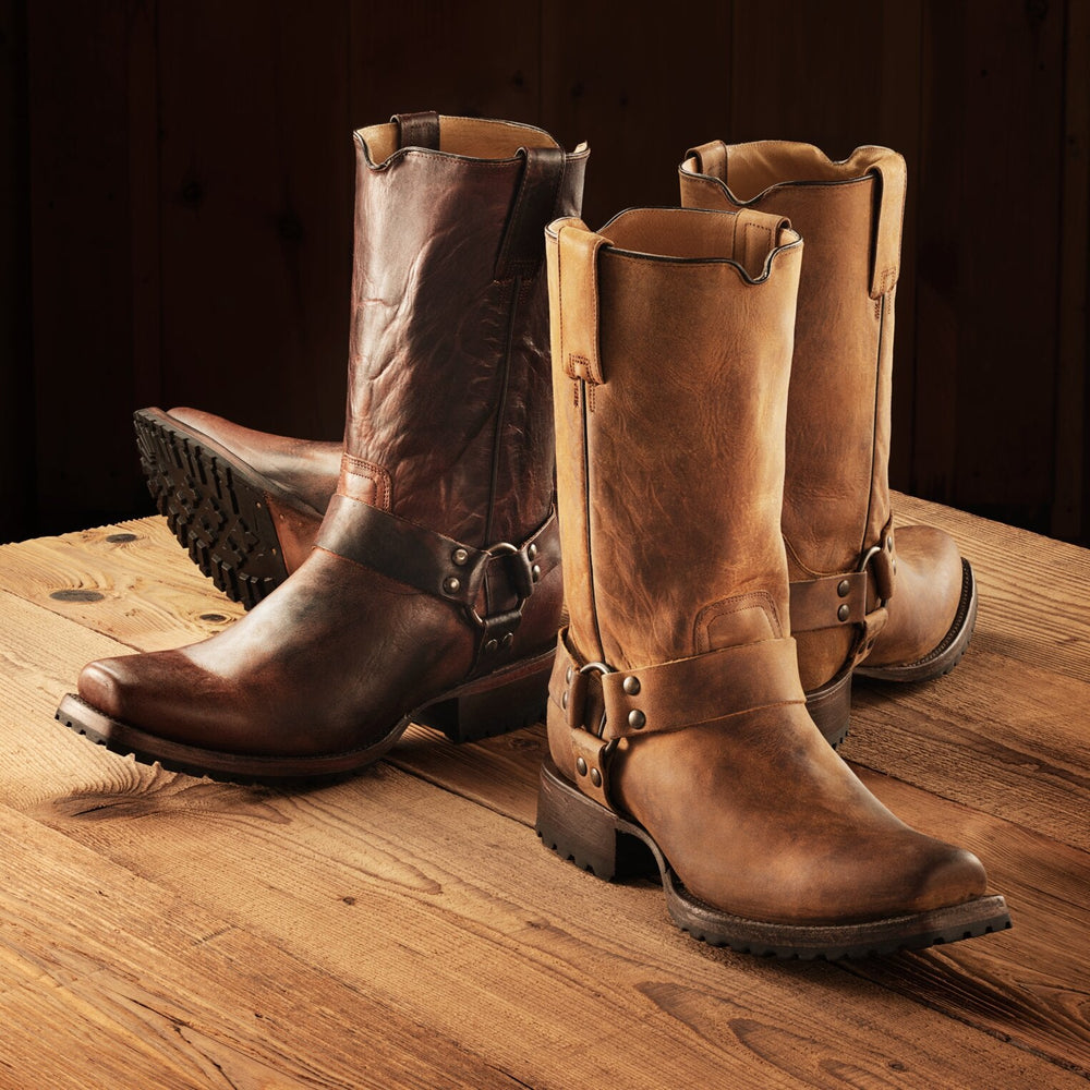 Heritage Harness Boots Waxed Brown | Stetson