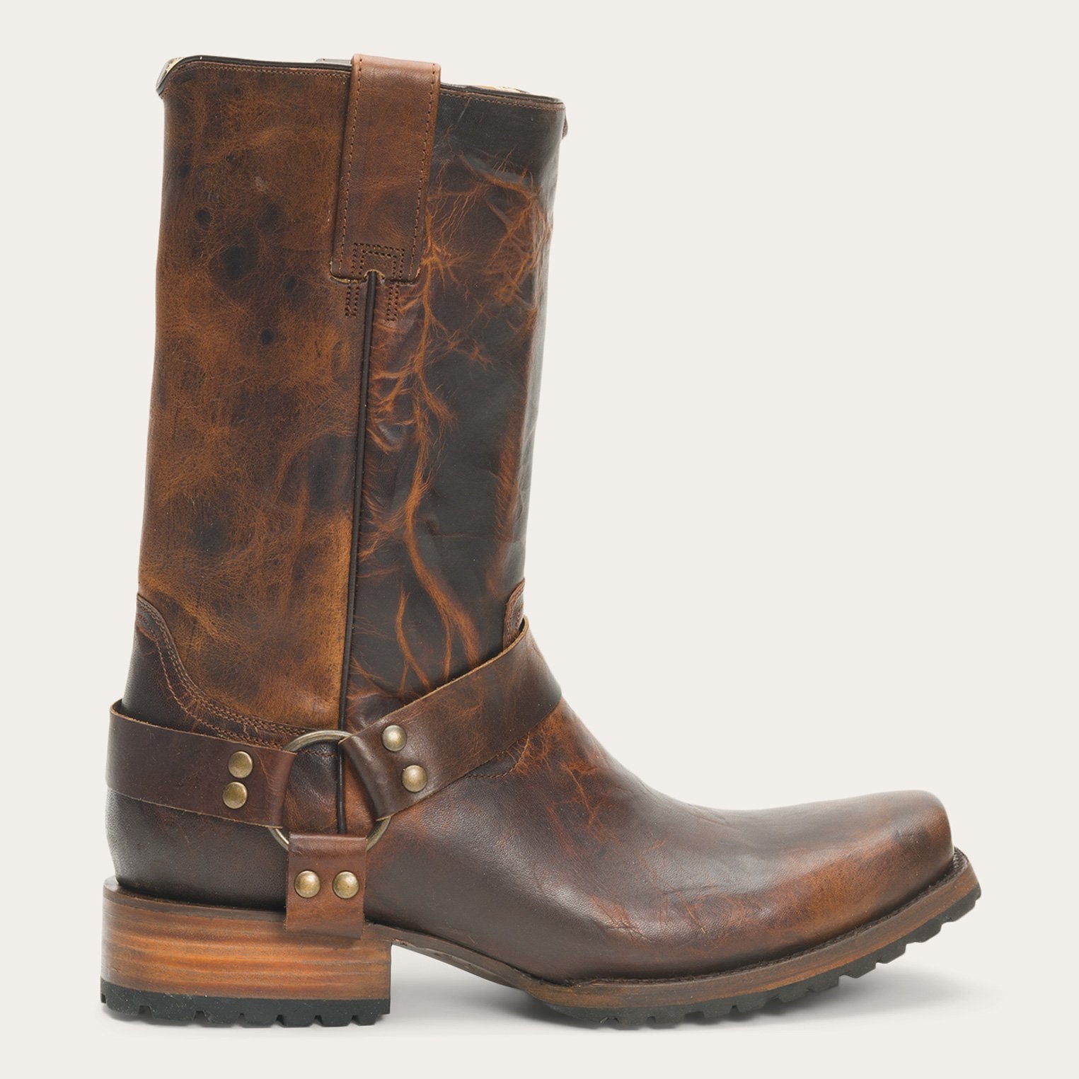 Heritage Harness Boots Waxed Brown | Stetson
