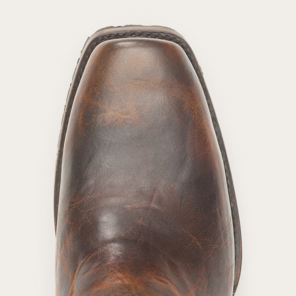 Heritage Harness Boots Waxed Brown | Stetson