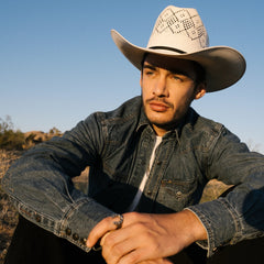 Classic Denim Shirt Blue | Stetson Men