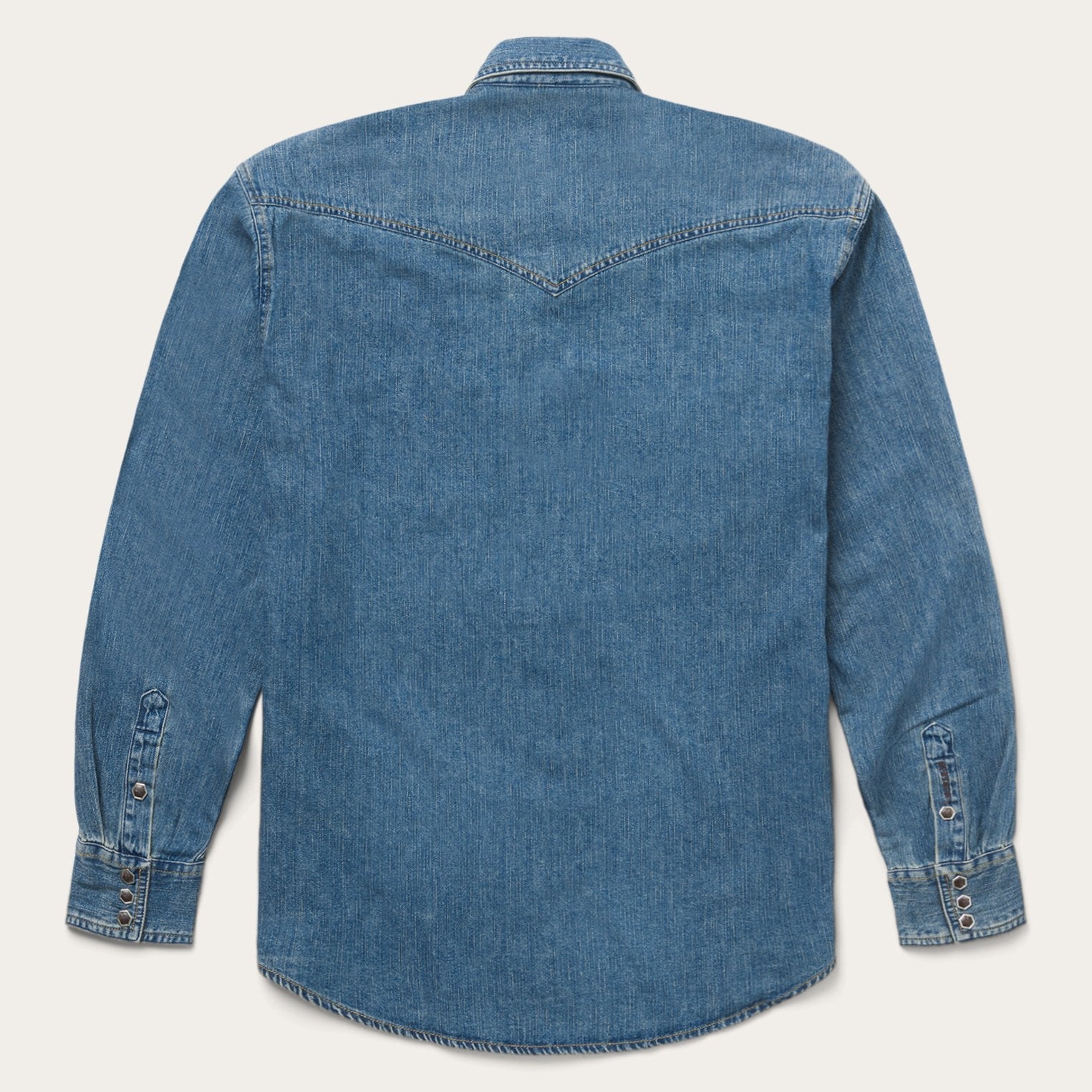 Classic Denim Shirt Blue | Stetson Men