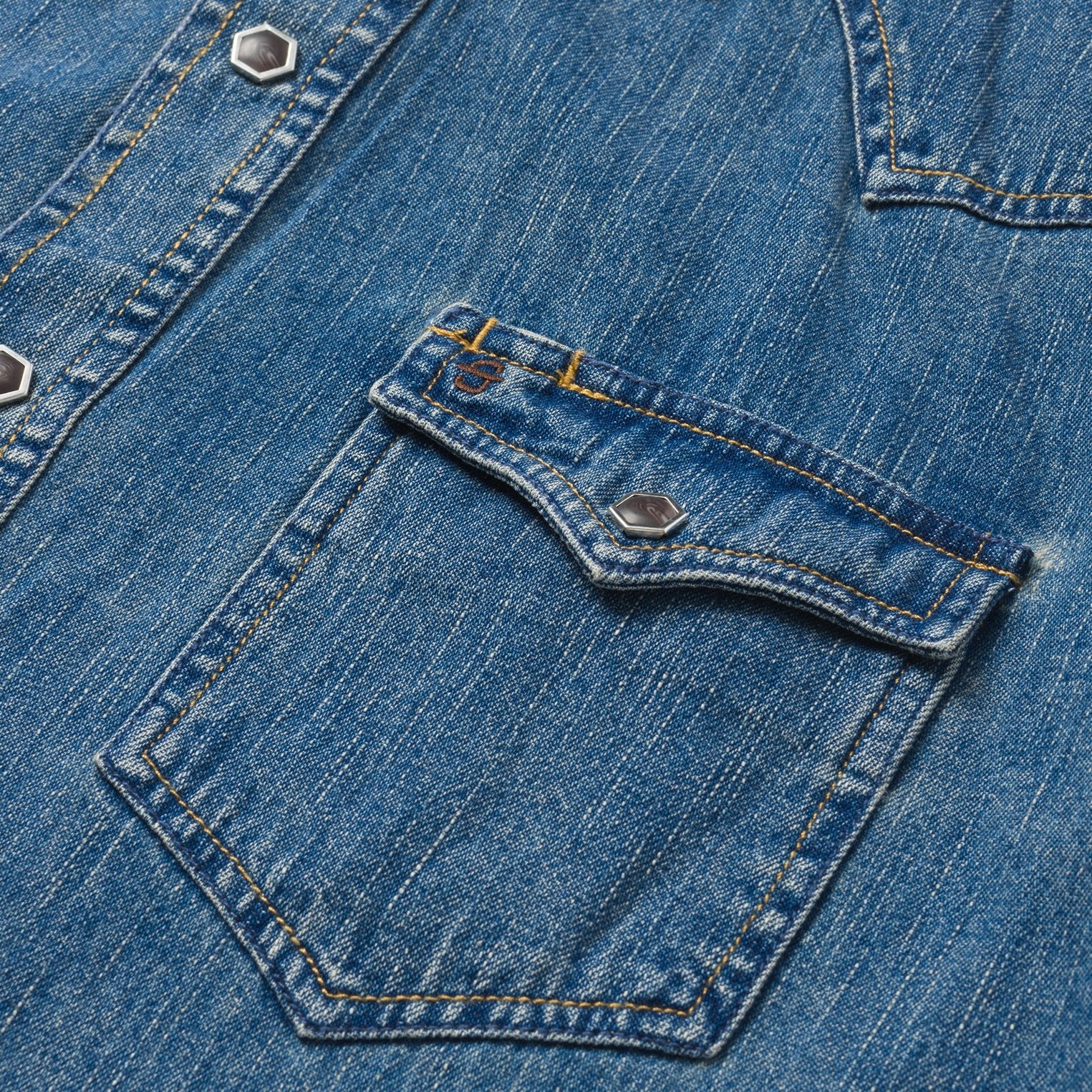 Classic Denim Shirt Blue | Stetson Men