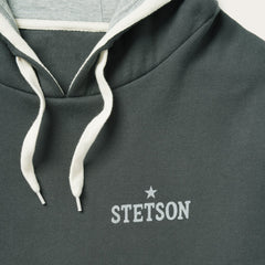 Stetson Hoodie Star Left Chest Blue | Stetson Men
