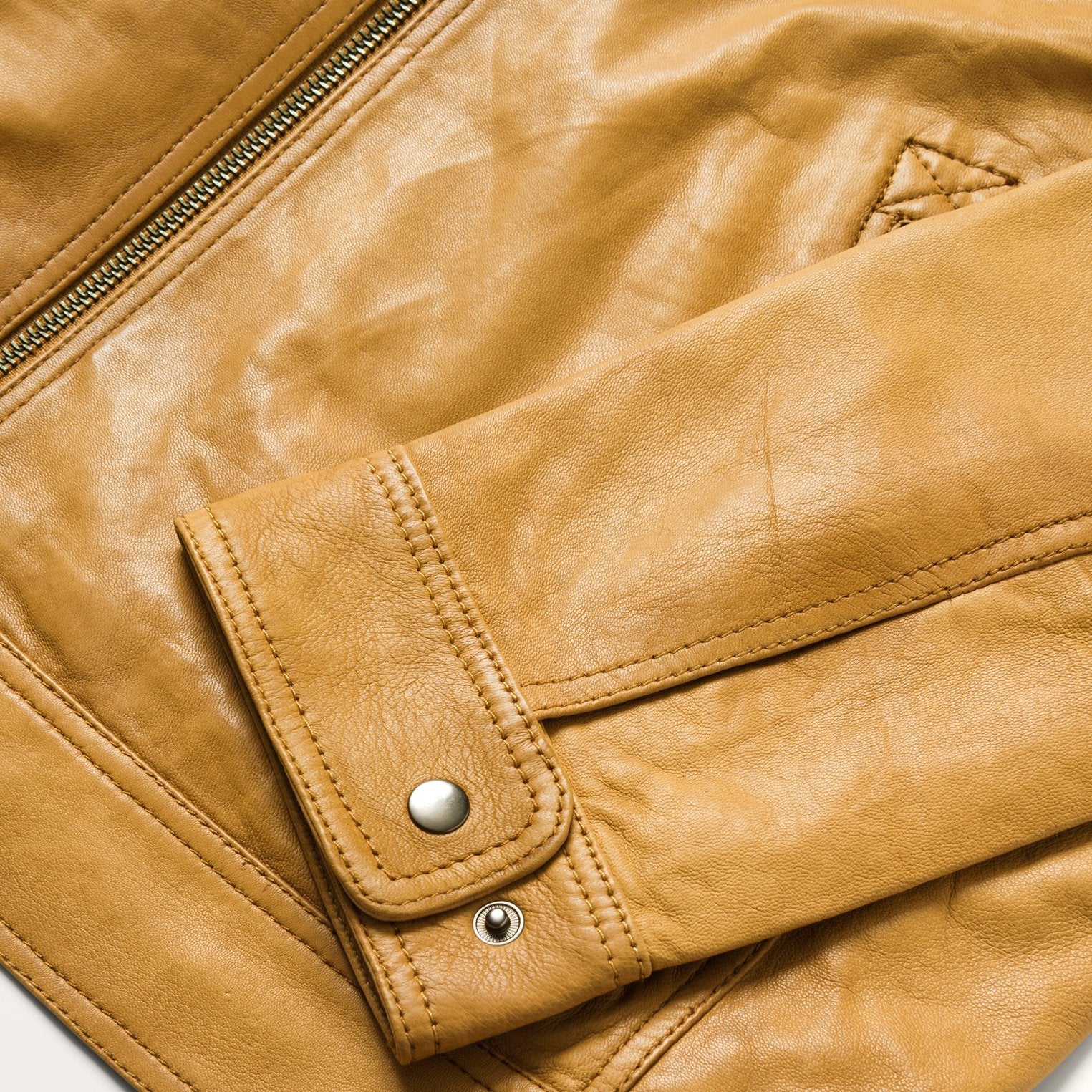 Butter Soft Distressed Leather Jacket Brown | Stetson Men