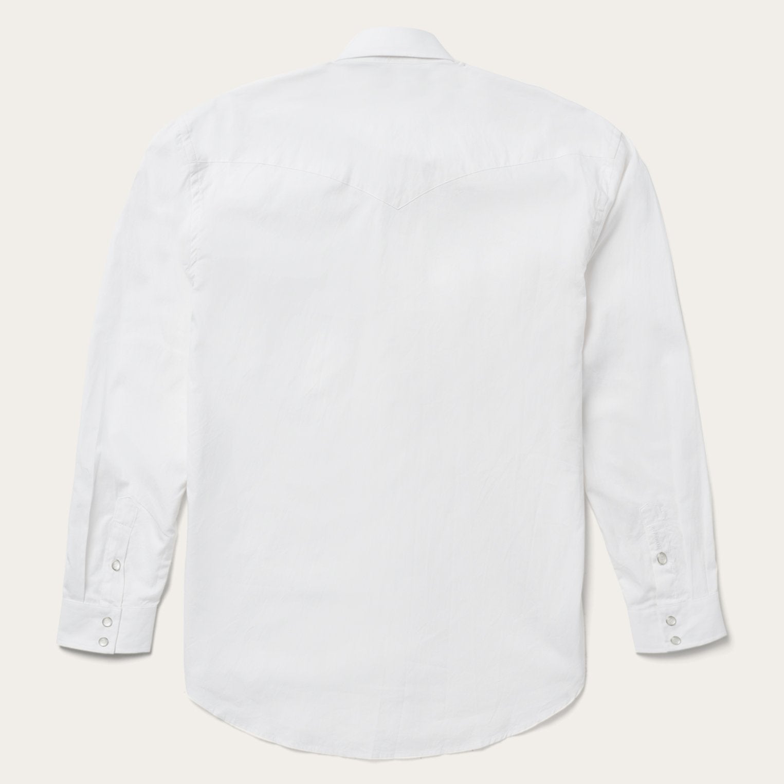 Pin Point Oxford Shirt White | Stetson Men