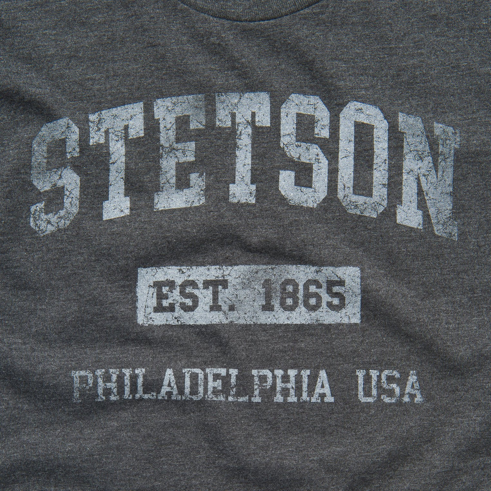 1865 Graphic Tee Grey | Stetson Men