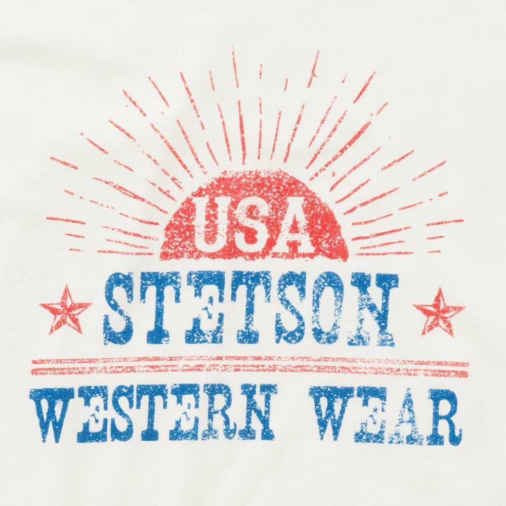 Sunrise Graphic Tee White | Stetson Women