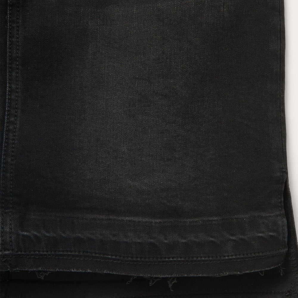 Black Denim 5-Pocket Skirt Black | Stetson Women