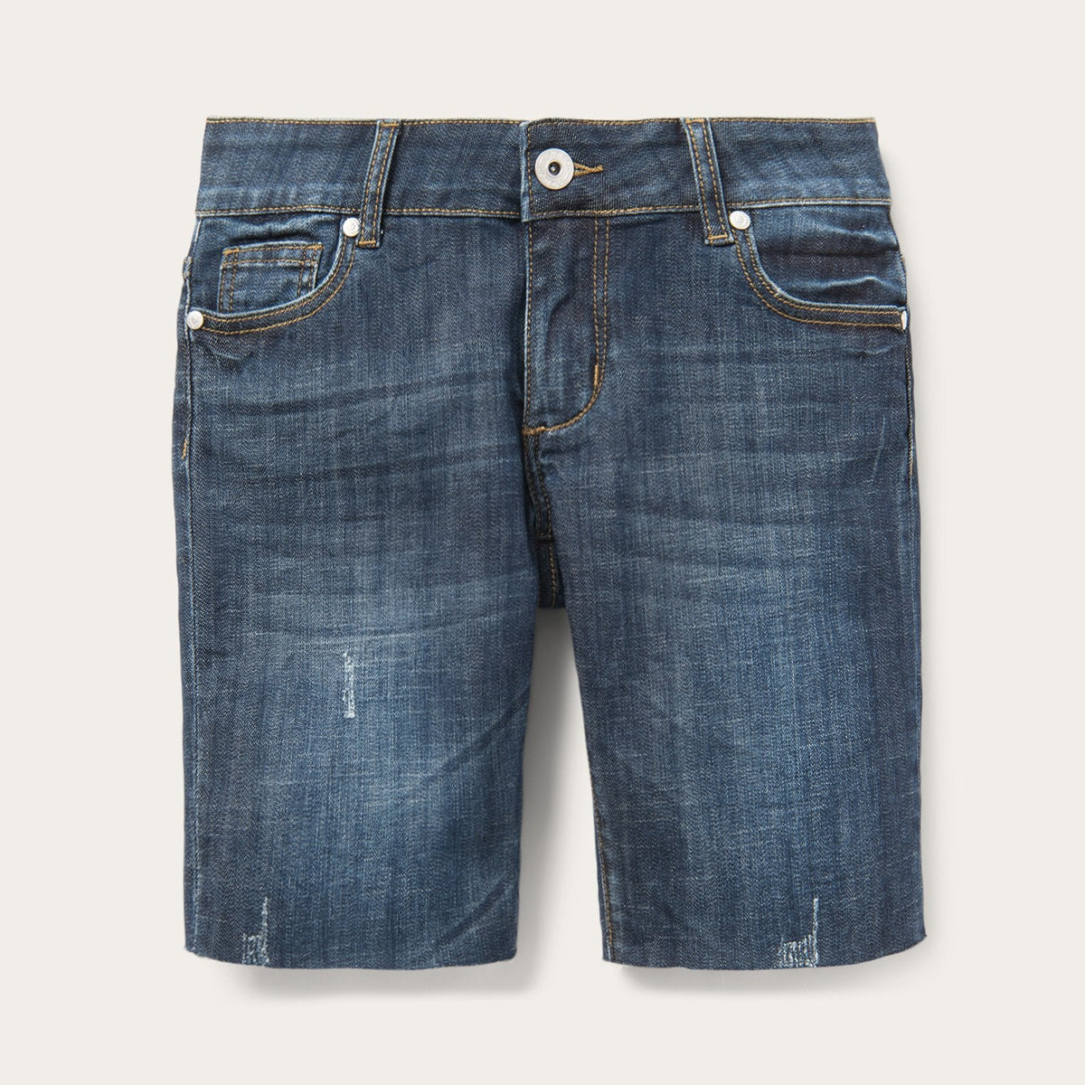 Dark Wash Denim Shorts Blue | Stetson Women