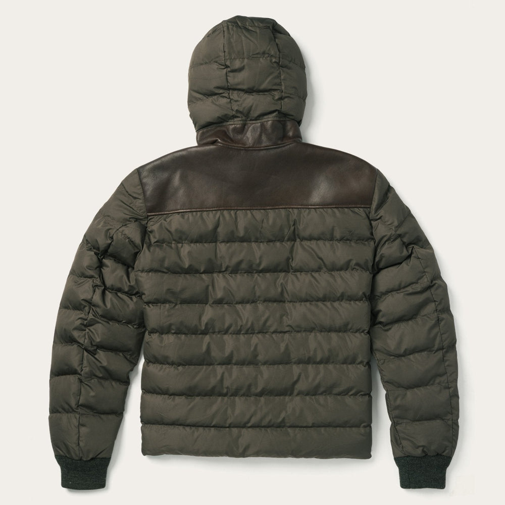 Stetson Hooded Suede Jacket Brown | Stetson Men