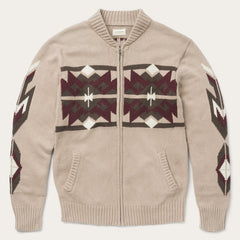 Brown Aztec Cardigan Brown | Stetson Men