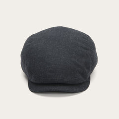 Virgin Wool & Cashmere Driver Cap Grey | Stetson Hats