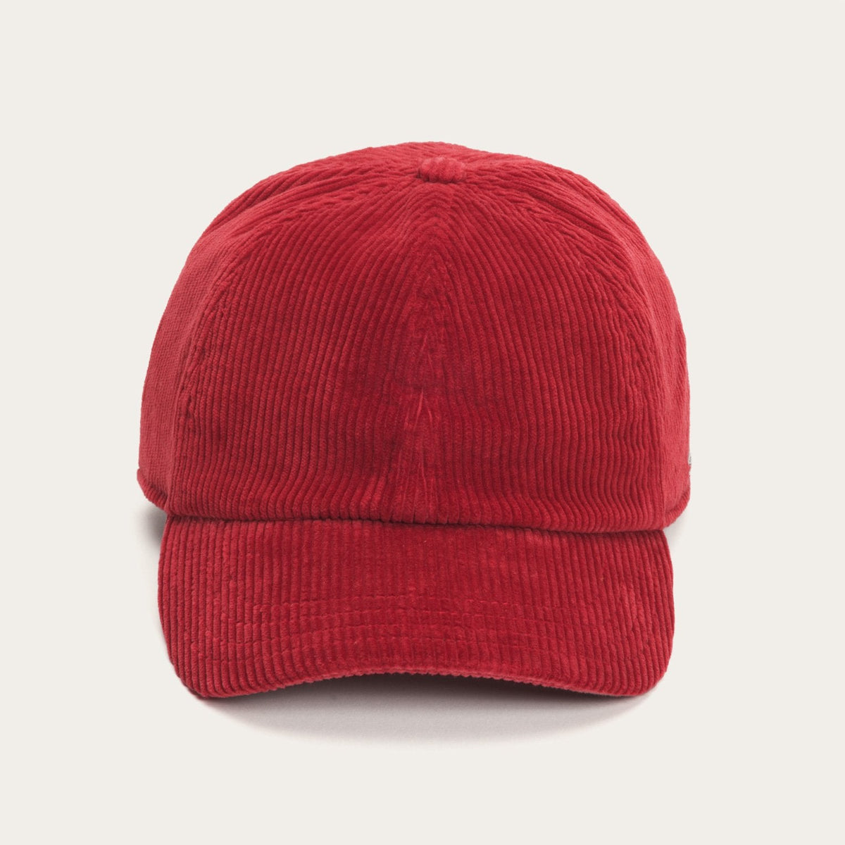 Cord Baseball Cap Red | Stetson Hats