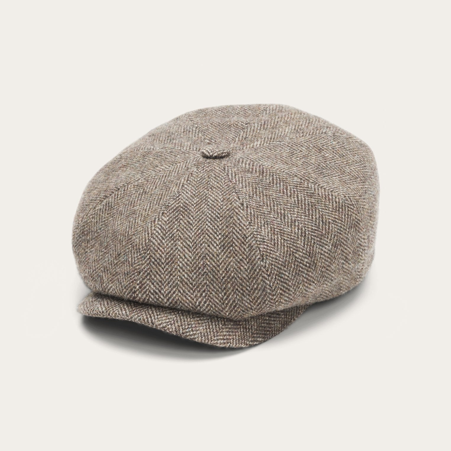 Wool Herringbone Hatteras Grey Herringbone | Stetson Hats