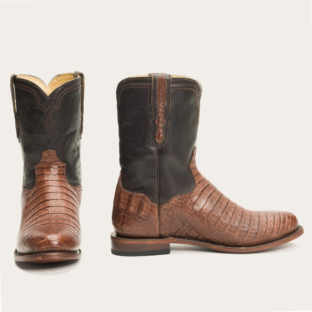Puncher Exotic Boots Brown | Stetson