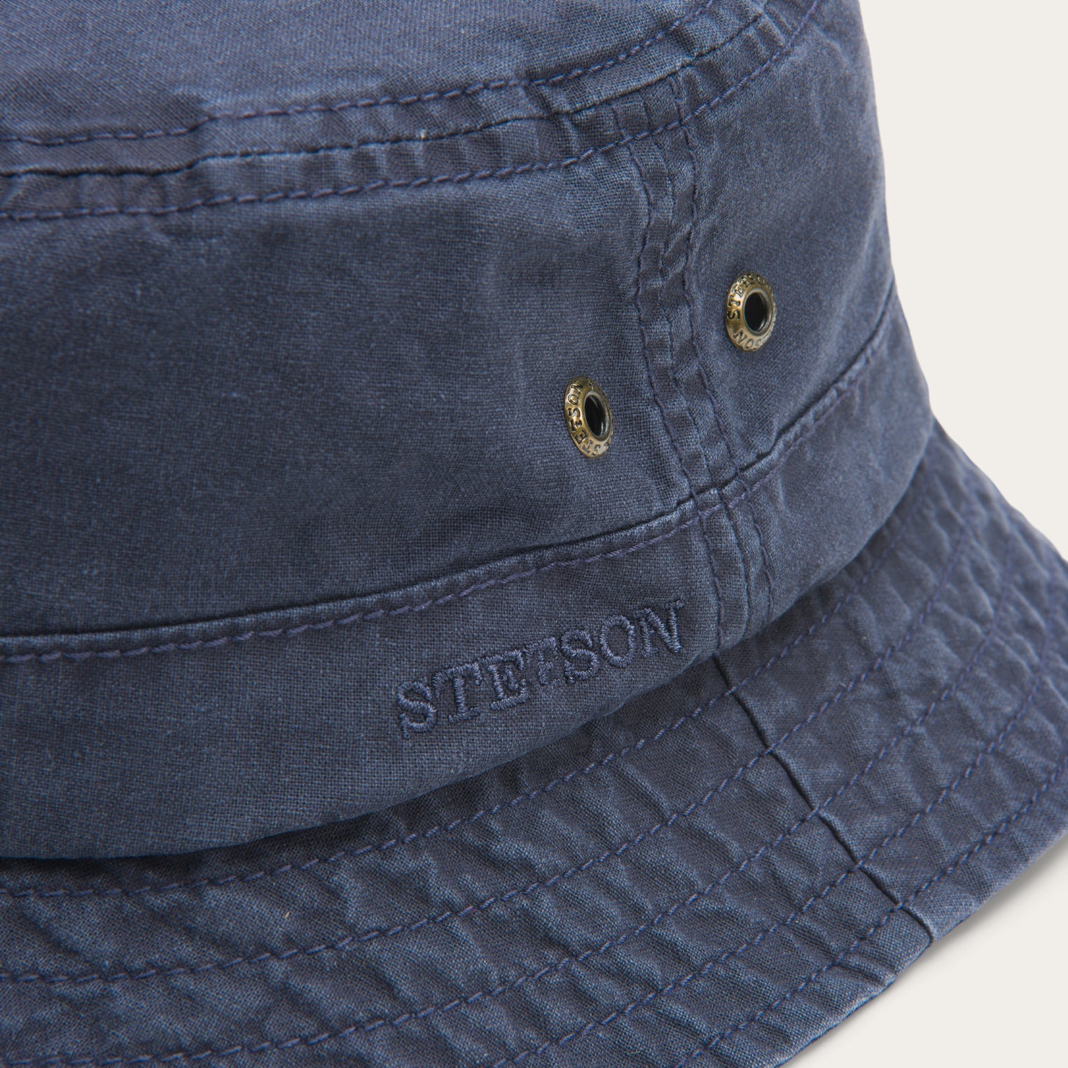 Bucket Delave Organic Cotton Blue | Stetson Hats