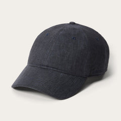 Linen Baseball Cap Dark Grey | Stetson Hats