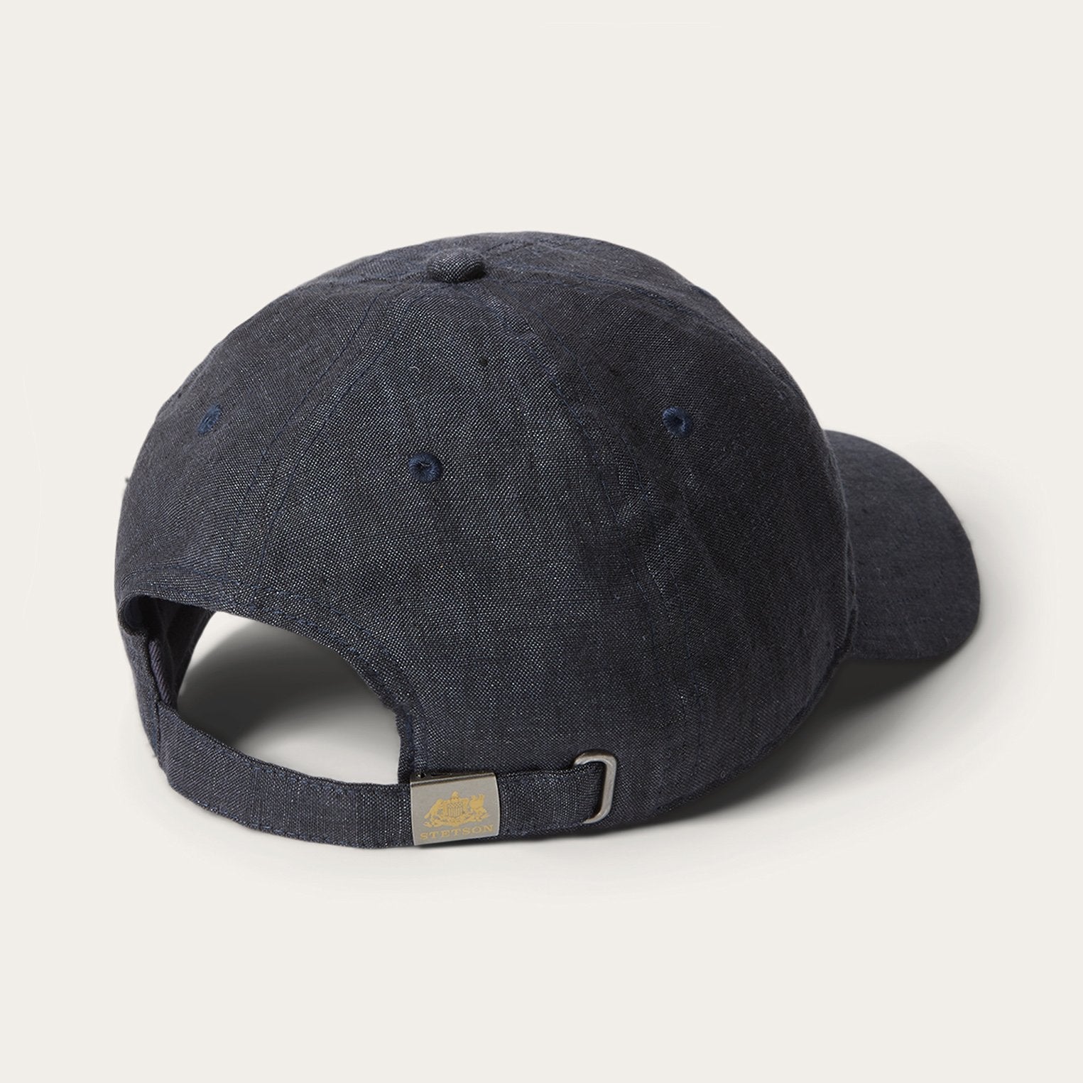 Linen Baseball Cap Dark Grey | Stetson Hats