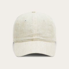 Linen Baseball Cap Beige | Stetson Hats