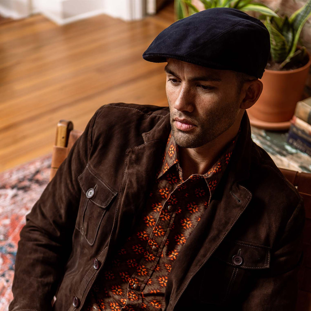 Soft Cotton Ivy Cap Navy | Stetson Hats