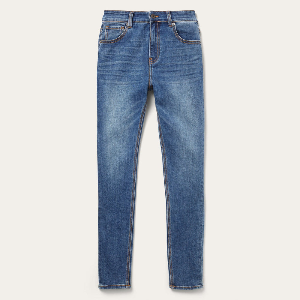 902 High Waist Skinny Fit Jeans Blue | Stetson Women