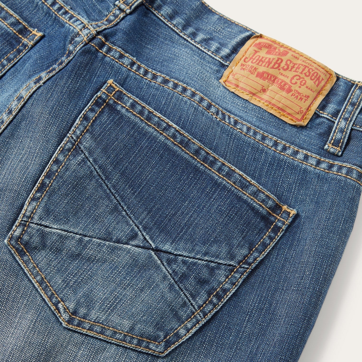 1312 Modern Fit Jeans Blue | Stetson Men