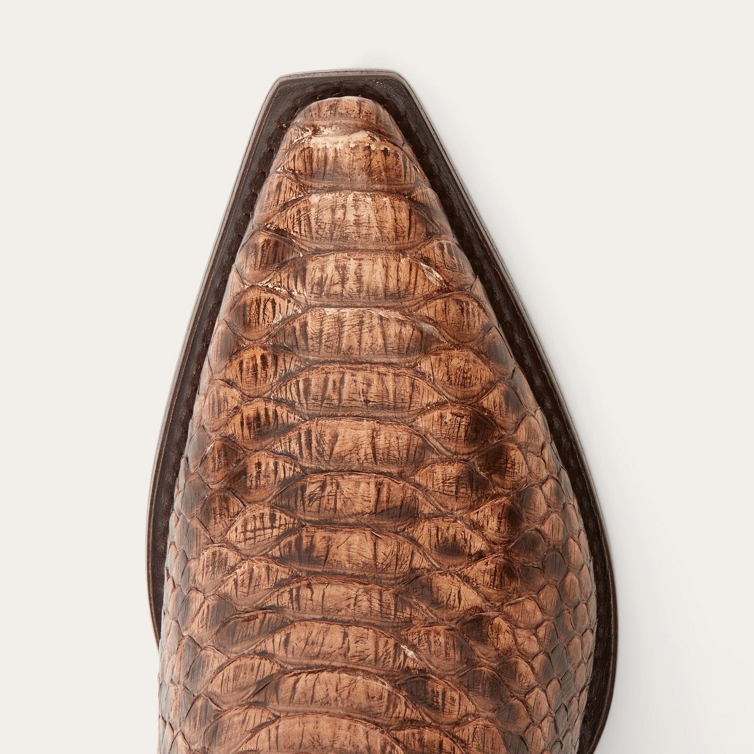Ember Python Snip Toe Boot Red | Stetson