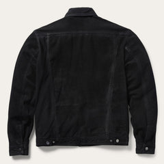 Leather Jean Jacket Black | Stetson Men