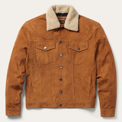 Classic Suede Jacket Tan | Stetson Men