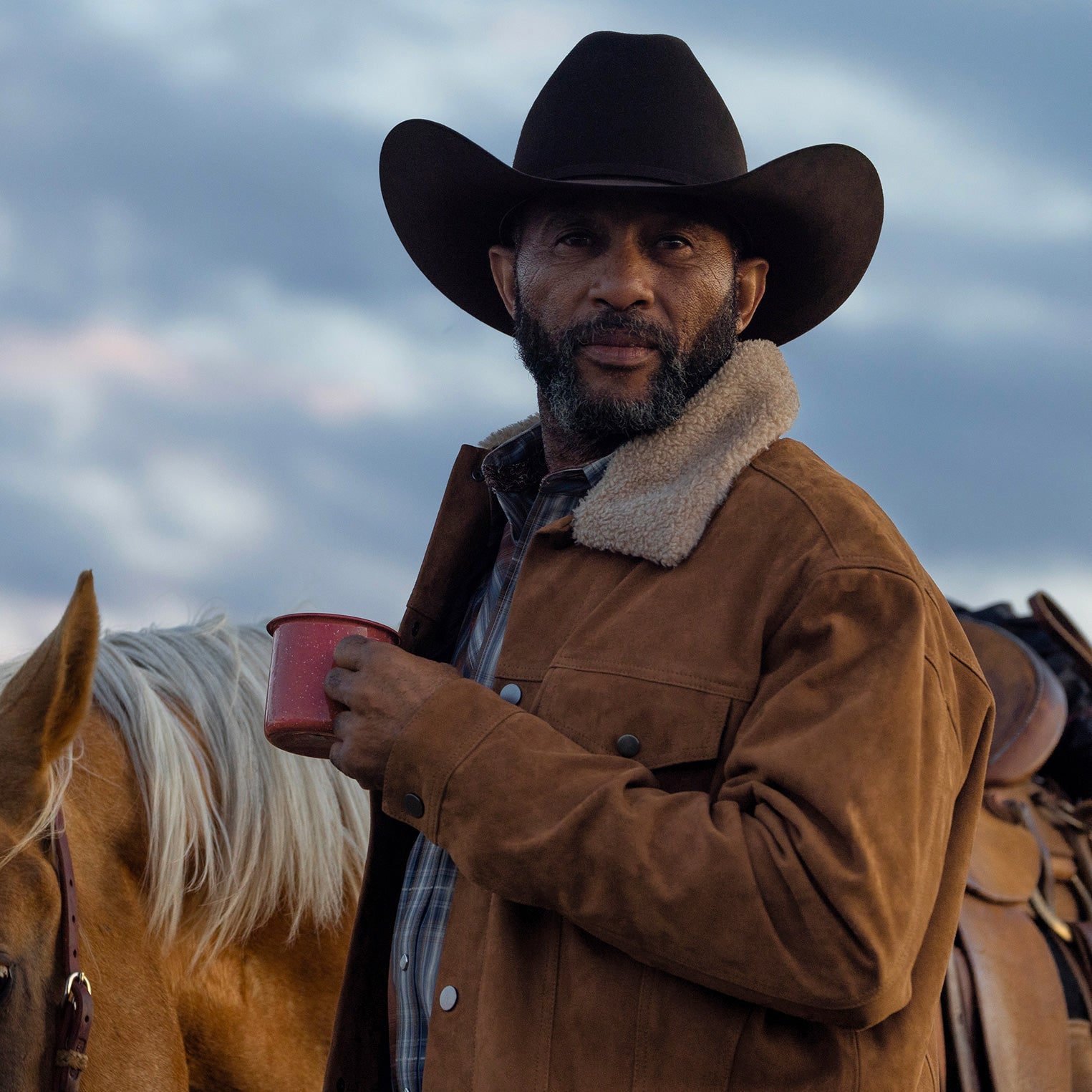 Classic Suede Jacket Tan | Stetson Men