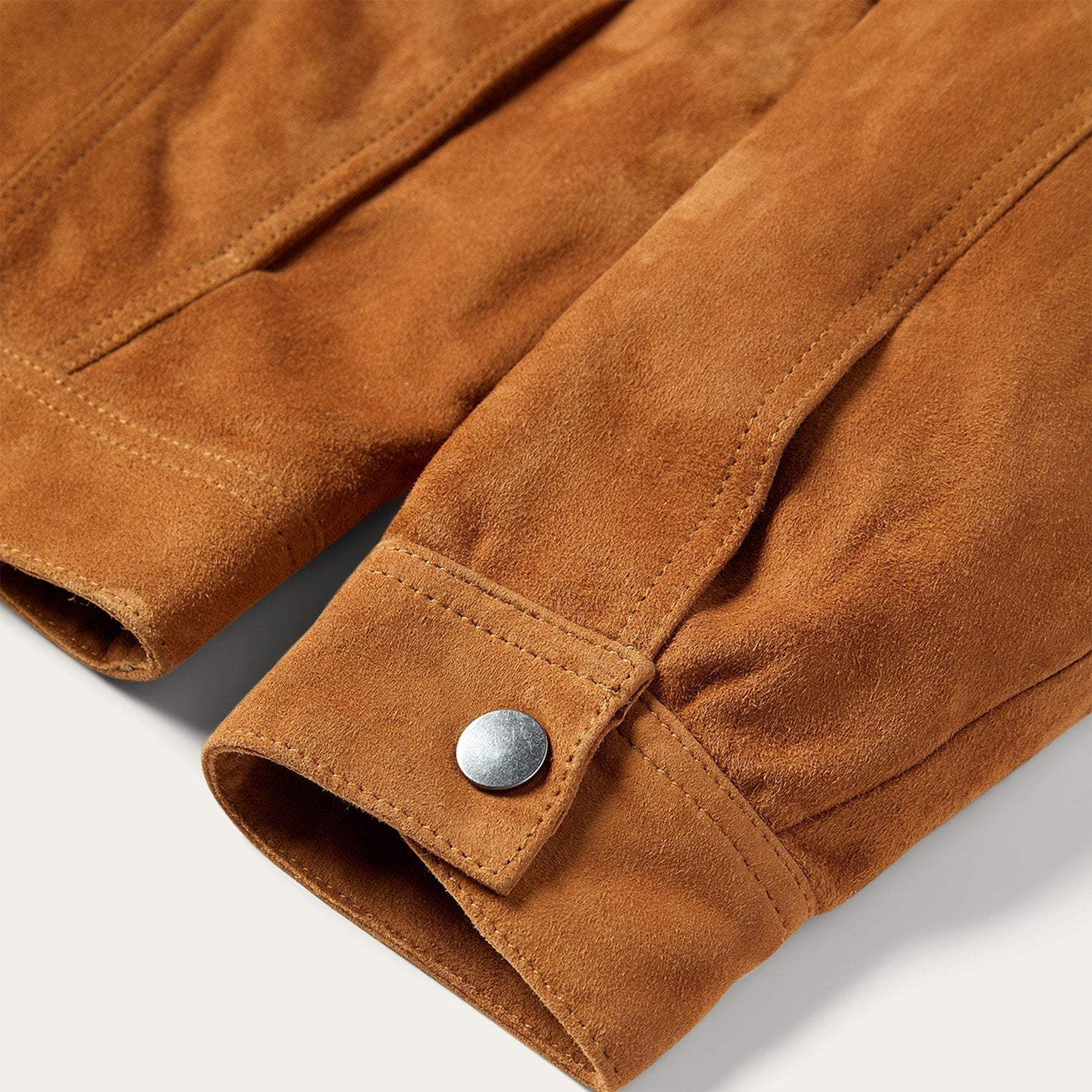 Classic Suede Jacket Tan | Stetson Men