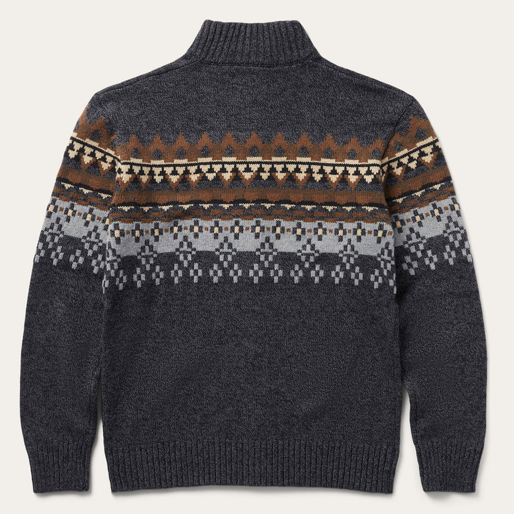 Western Cardigan Grey | Stetson Men