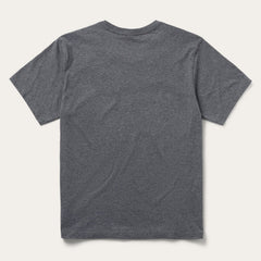 Vintage Arrow Graphic Tee Grey | Stetson Men