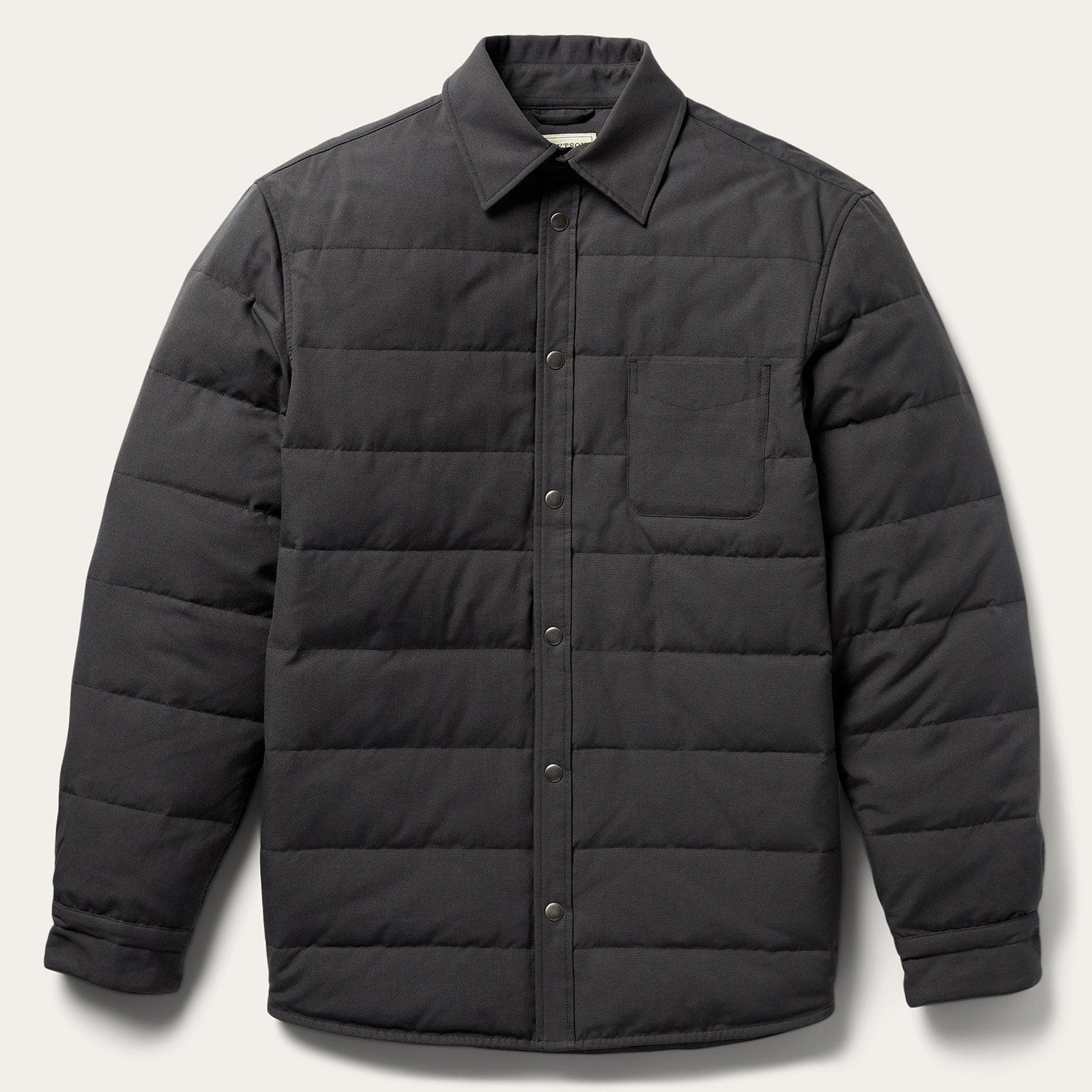 Grey Down Jacket Grey | Stetson Men