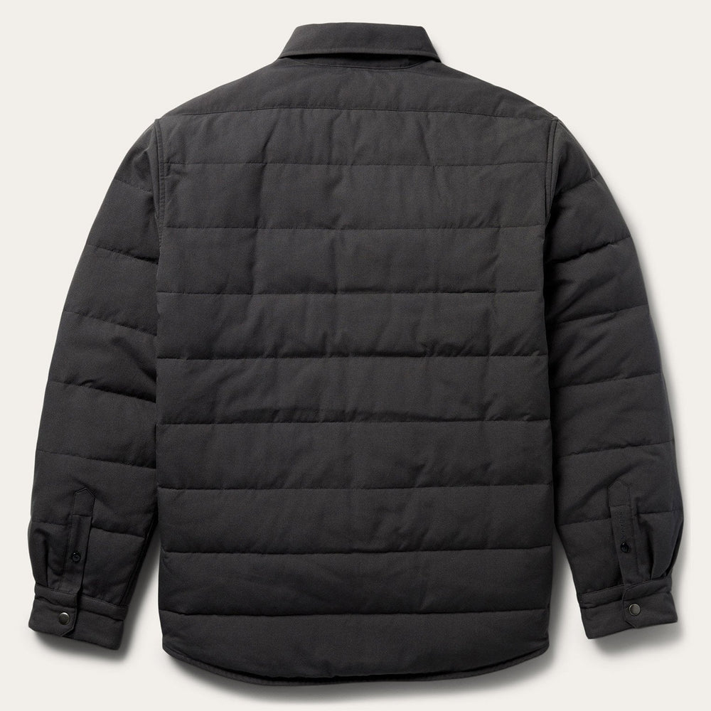 Grey Down Jacket Grey | Stetson Men