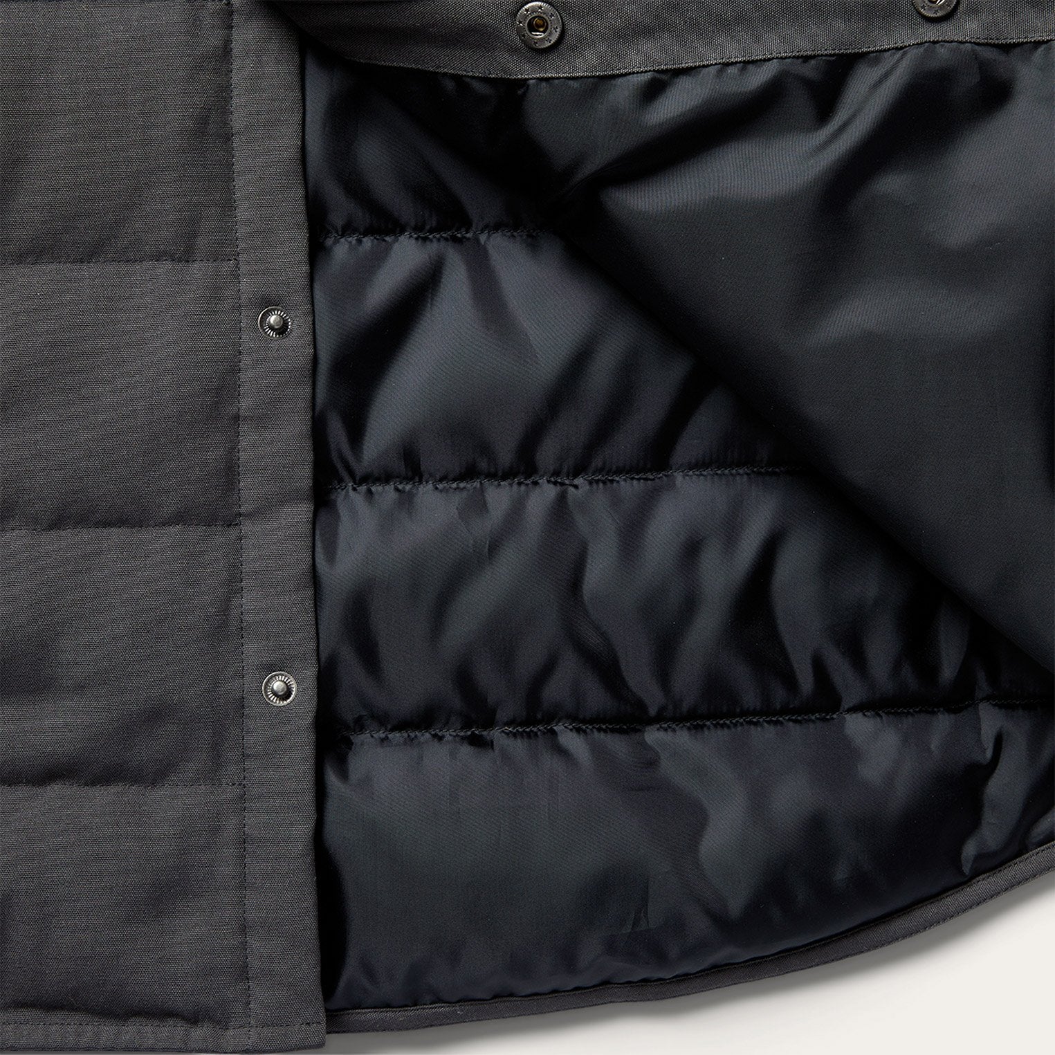 Grey Down Jacket Grey | Stetson Men