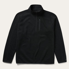 Black Pullover Knit Sweater Black | Stetson Men