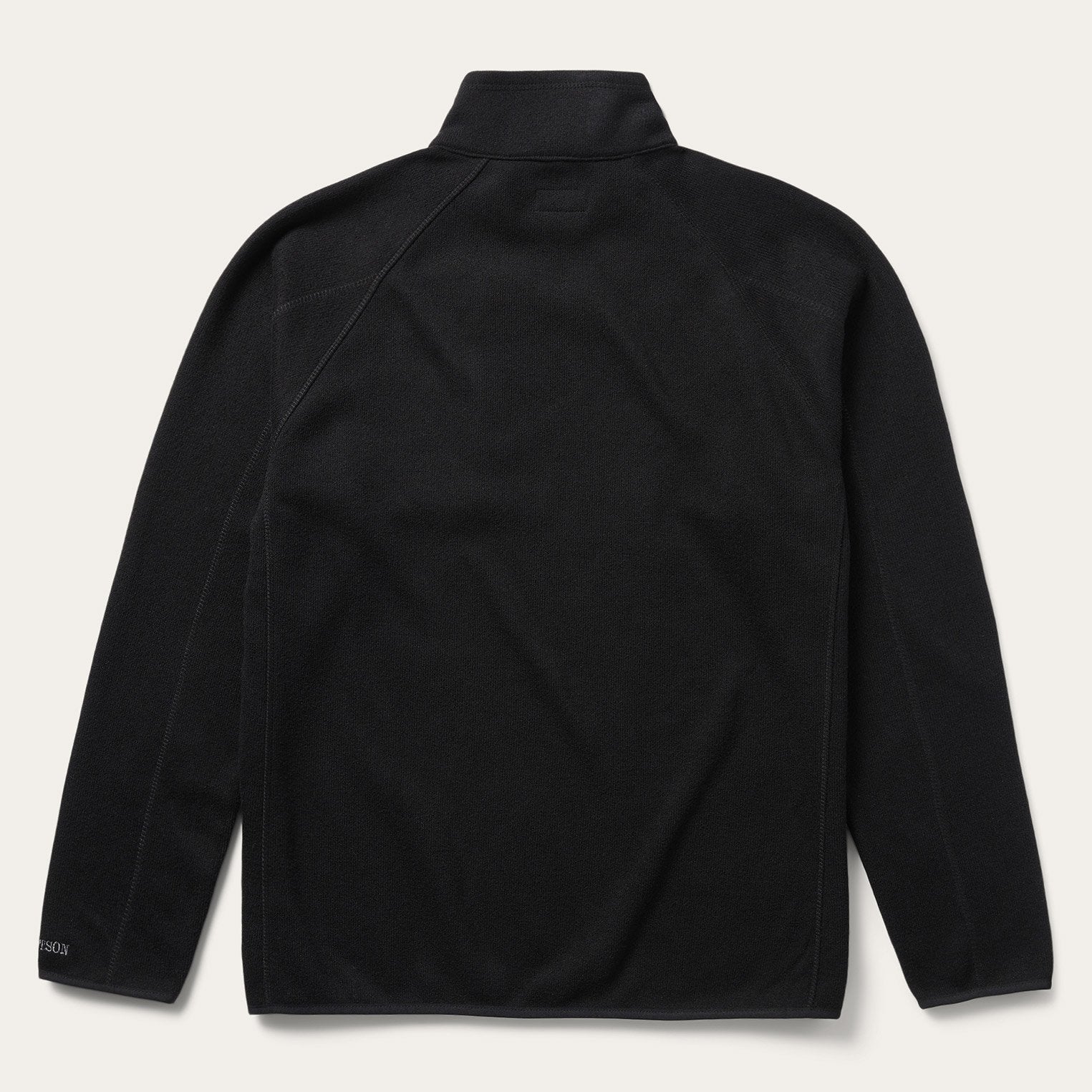 Black Pullover Knit Sweater Black | Stetson Men