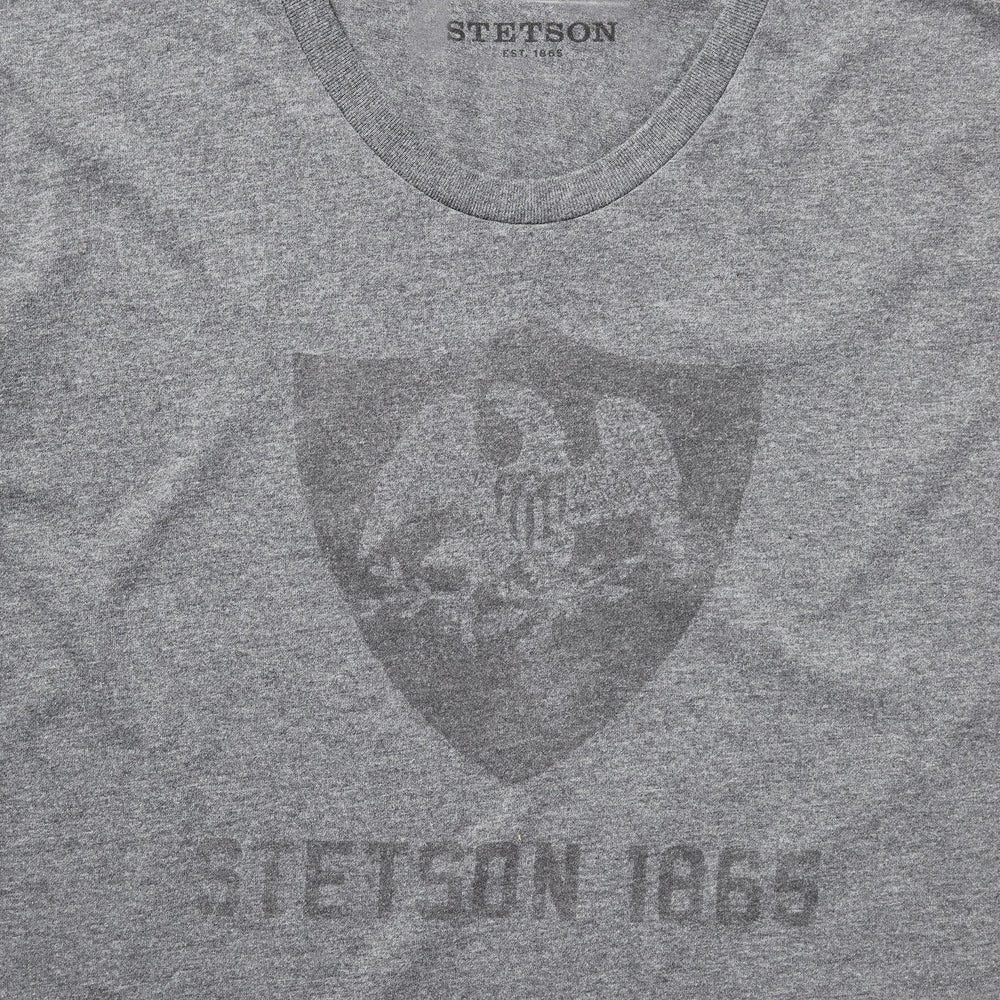 Vintage Eagle Graphic Tee Grey | Stetson Men