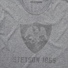 Vintage Eagle Graphic Tee Grey | Stetson Men