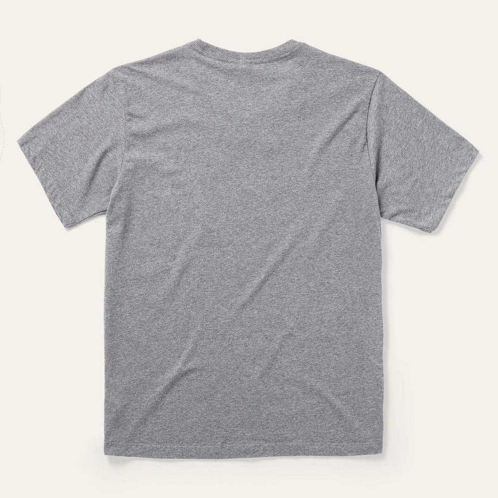 Vintage Eagle Graphic Tee Grey | Stetson Men