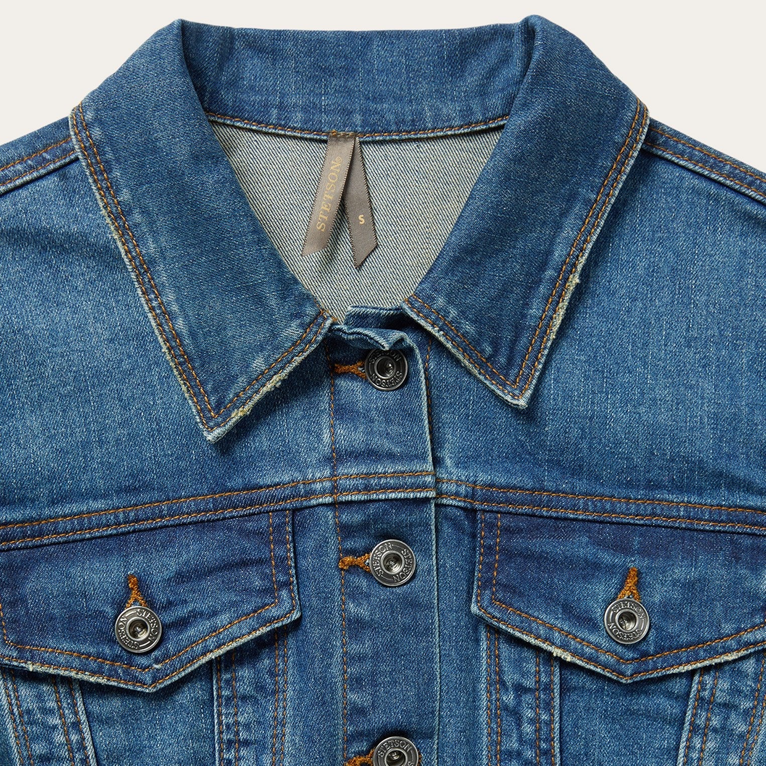 Premium Denim Shirt Dress Blue | Stetson Women