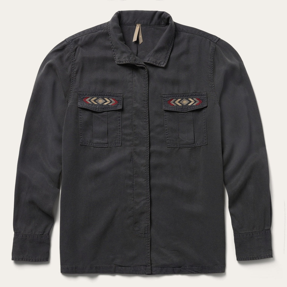 Black Aztec Jacket Grey | Stetson Women