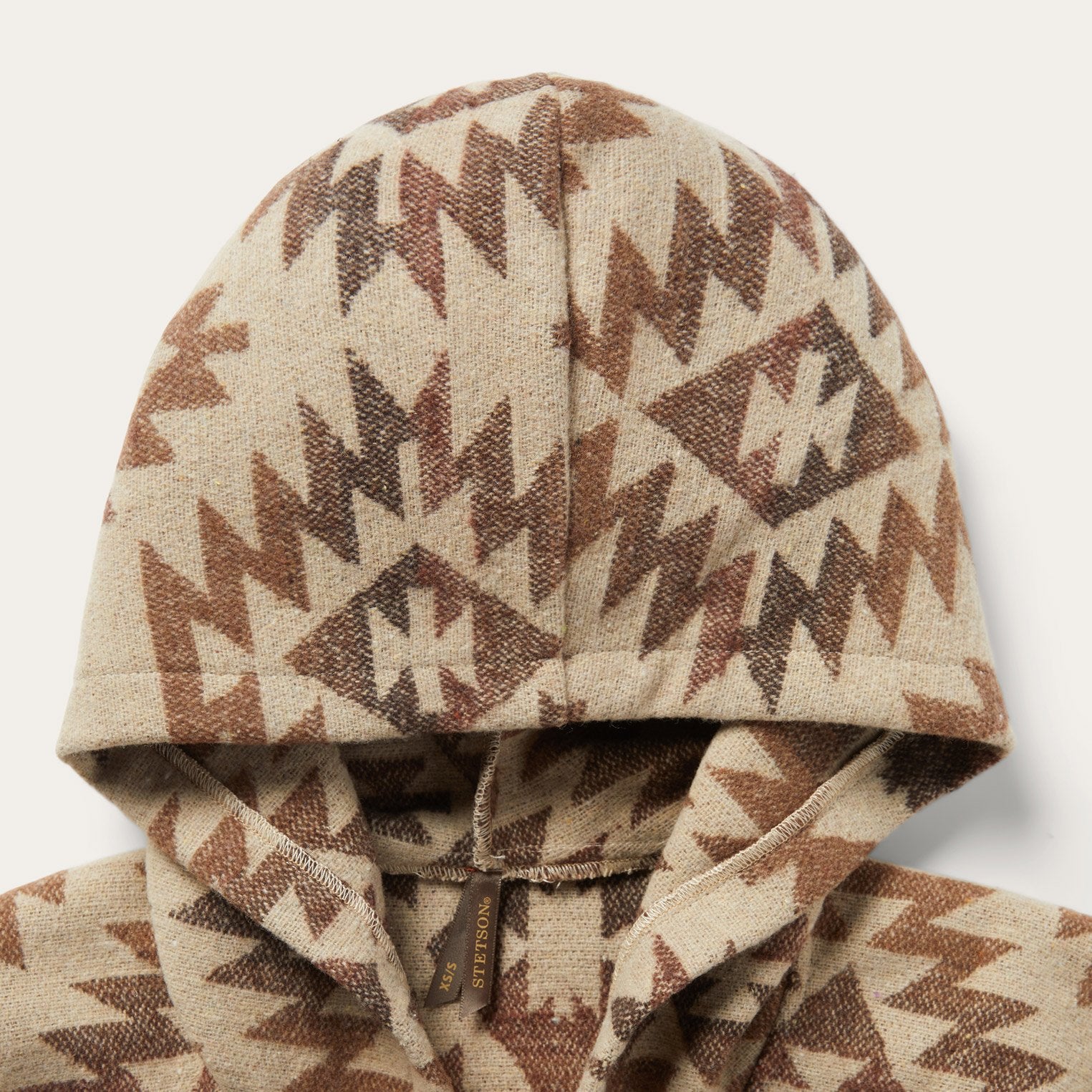 Tan Aztec Poncho Brown | Stetson Women
