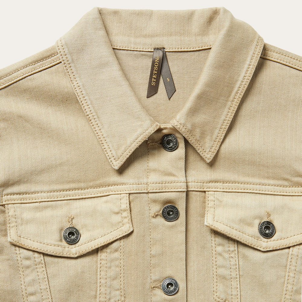 Workwear Inspired Shirt Dress Tan | Stetson Women