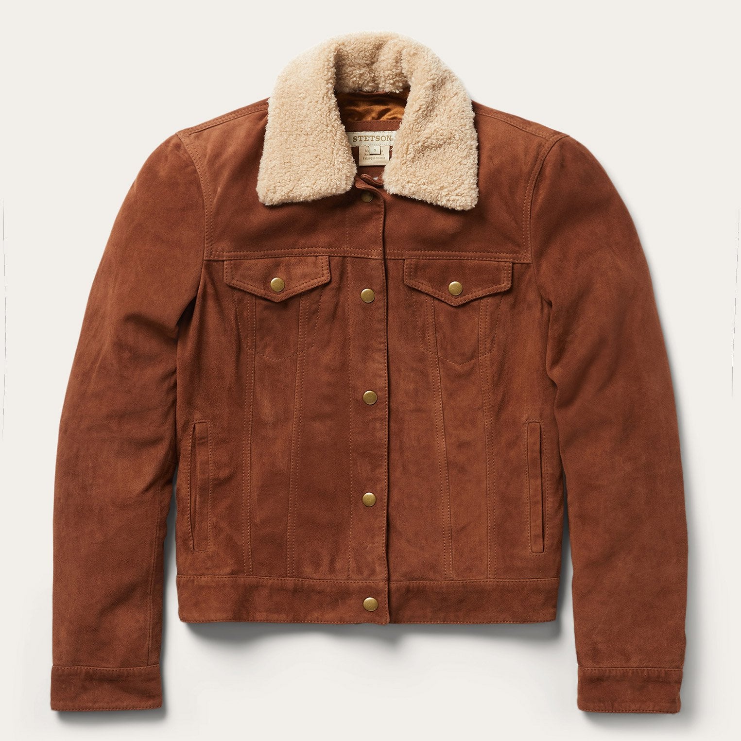 Classic Bomber Jacket Brown | Stetson Women