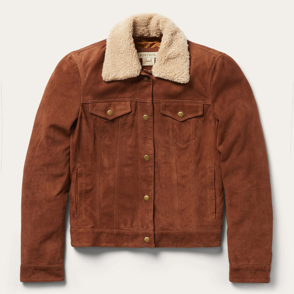 Classic Bomber Jacket Brown | Stetson Women