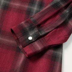 Harvest Plaid Tie Dress Wine | Stetson Women