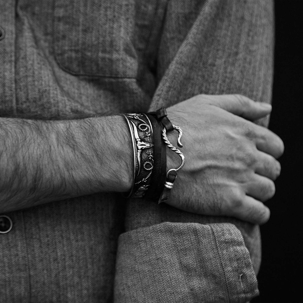 Southwestern Cuff Grey | Stetson