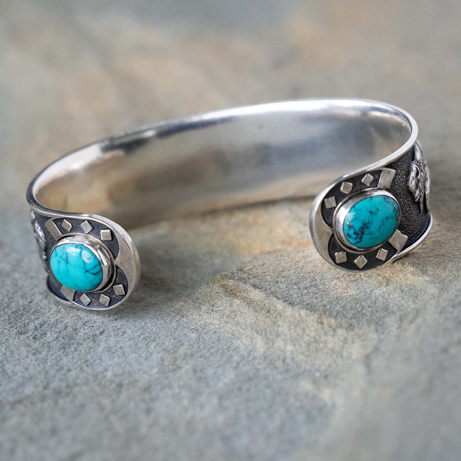 Southwestern Cuff Turquoise | Stetson